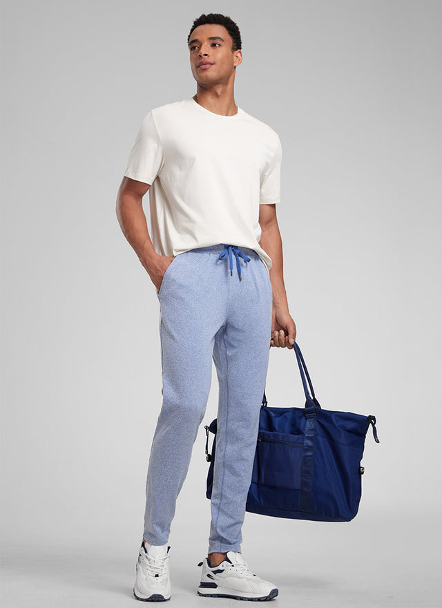 CRZ YOGA Mens' Open Bottom Lightweight Sweatpants 30