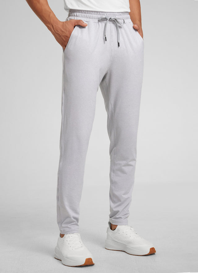 CRZ YOGA Mens' Open Bottom Lightweight Sweatpants 30