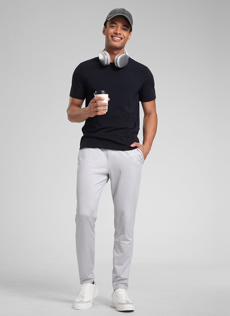 CRZ YOGA Mens' Open Bottom Lightweight Sweatpants 30