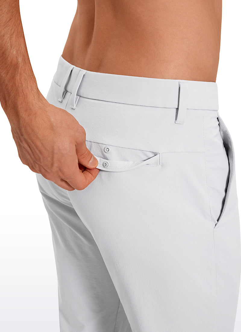 Lightweight Water Resistant Classic-Fit Golf Pants 32''