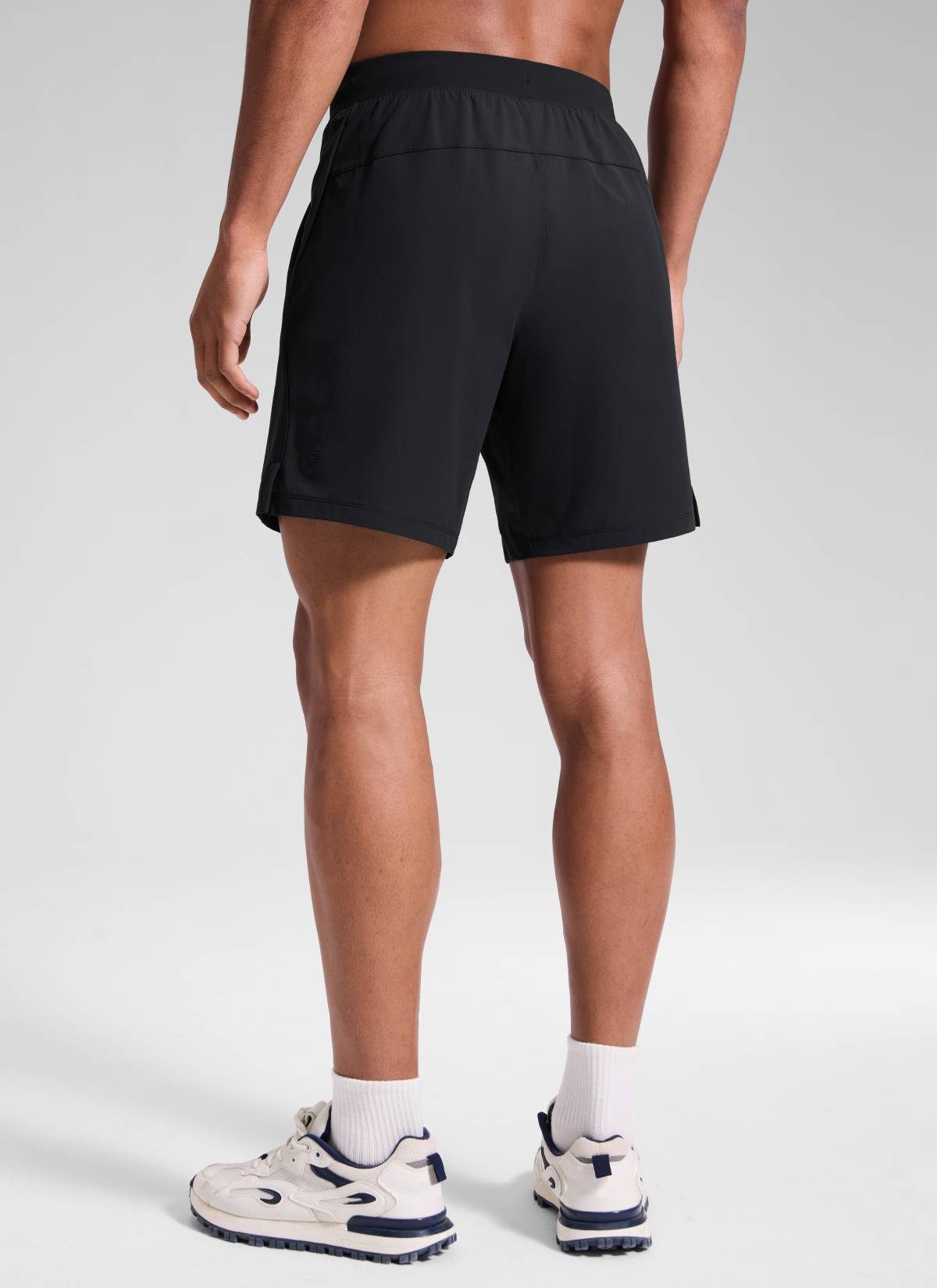 CRZ YOGA Men's Workout Classic FIt Quick Dry Pocket Shorts  7