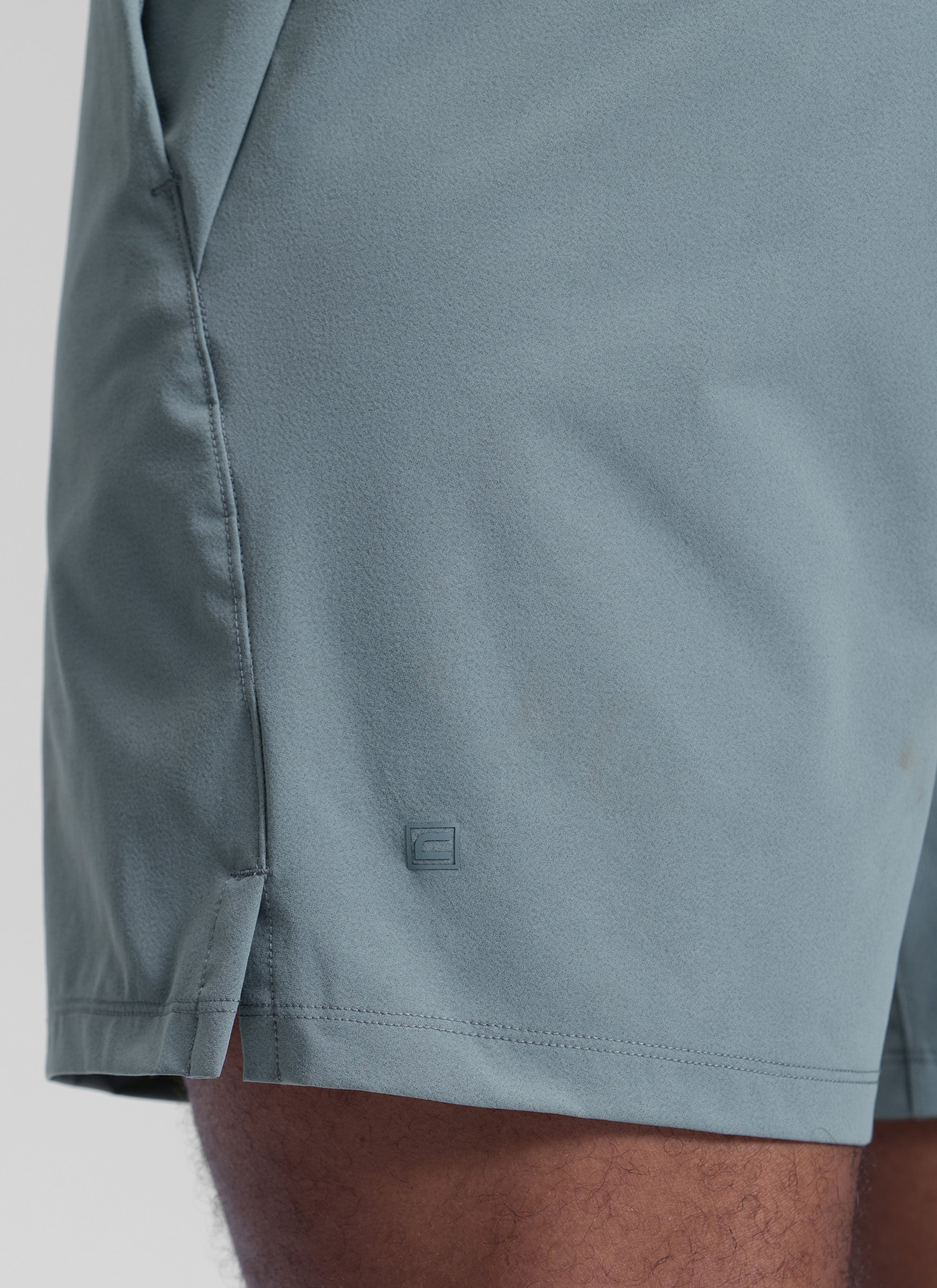 CRZ YOGA Men's Workout Classic FIt Quick Dry Pocket Shorts  7