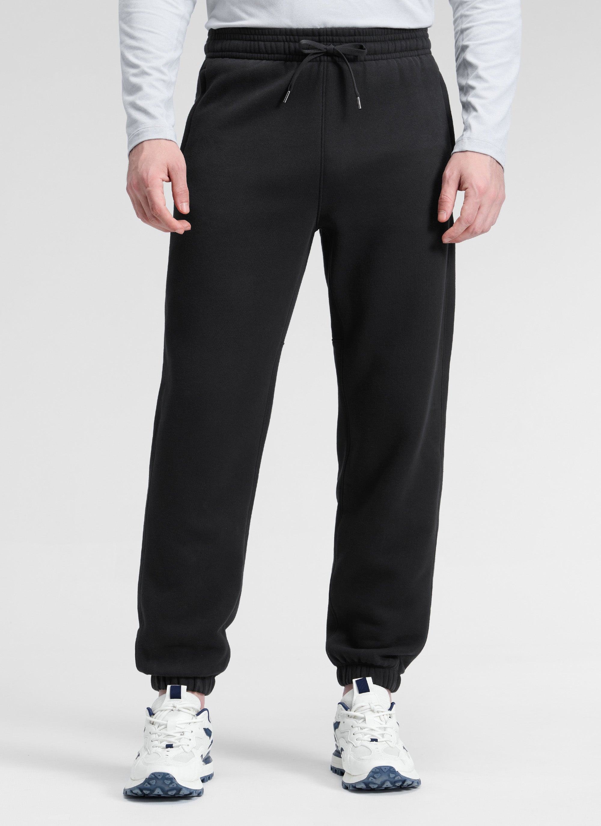CRZ YOGA Mens Classic Fit Zipper Pockets Sweatpants 30
