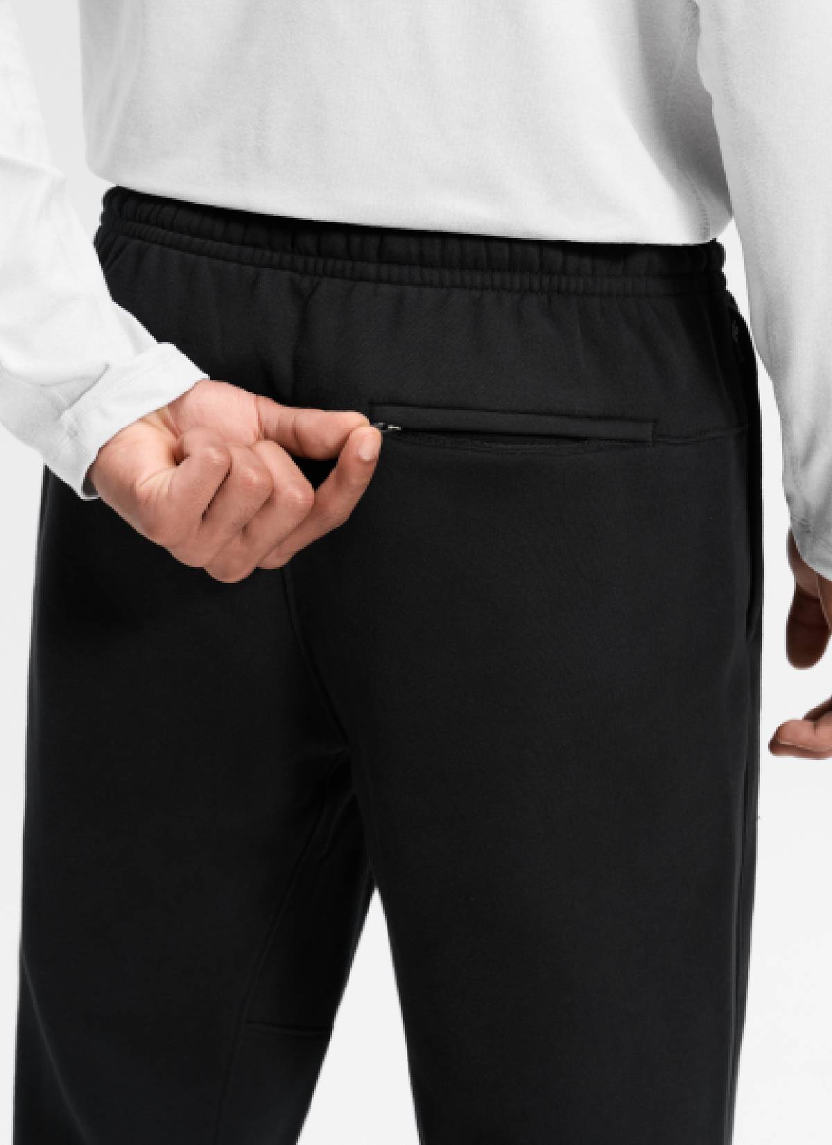 CRZ YOGA Mens Classic Fit Zipper Pockets Sweatpants 30
