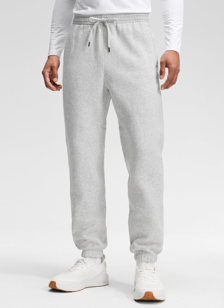 CRZ YOGA Mens Classic Fit Zipper Pockets Sweatpants 30" Ink Blue