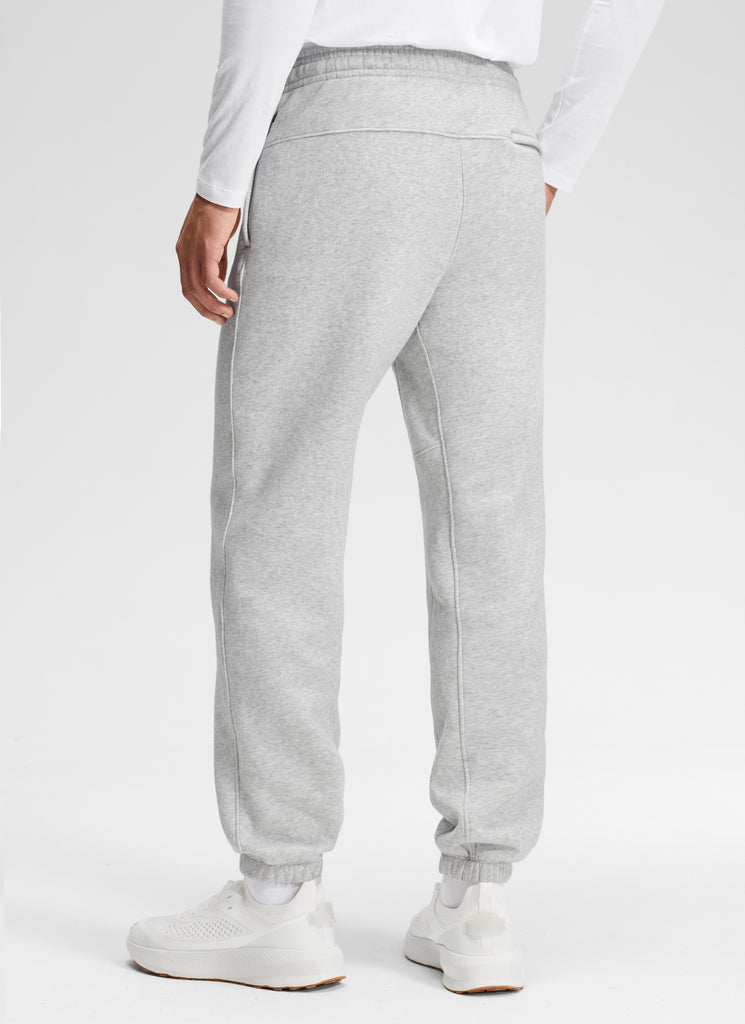 CRZ YOGA Mens Classic Fit Zipper Pockets Sweatpants 30" Ink Blue