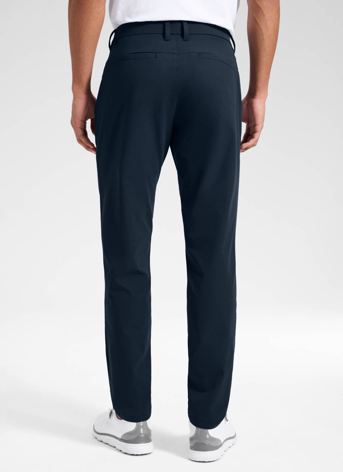 CRZ YOGA Men's Breeze Comfy Lightweight Golf Mid Rise Pocket Pant 32