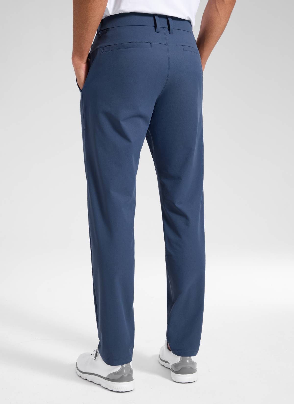 CRZ YOGA Men's Breeze Comfy Lightweight Golf Mid Rise Pocket Pant 32