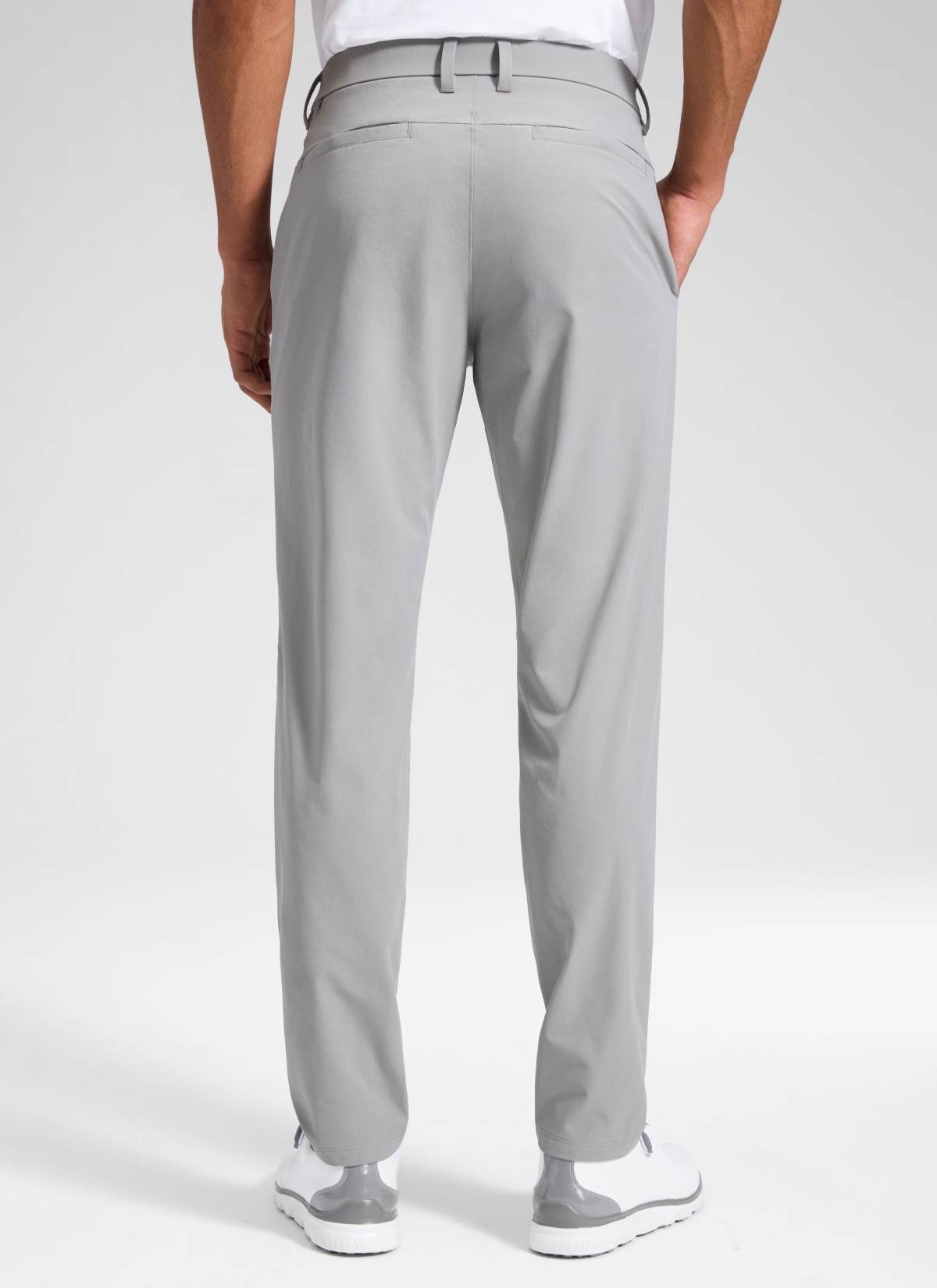 CRZ YOGA Men's Breeze Comfy Lightweight Golf Mid Rise Pocket Pant 32