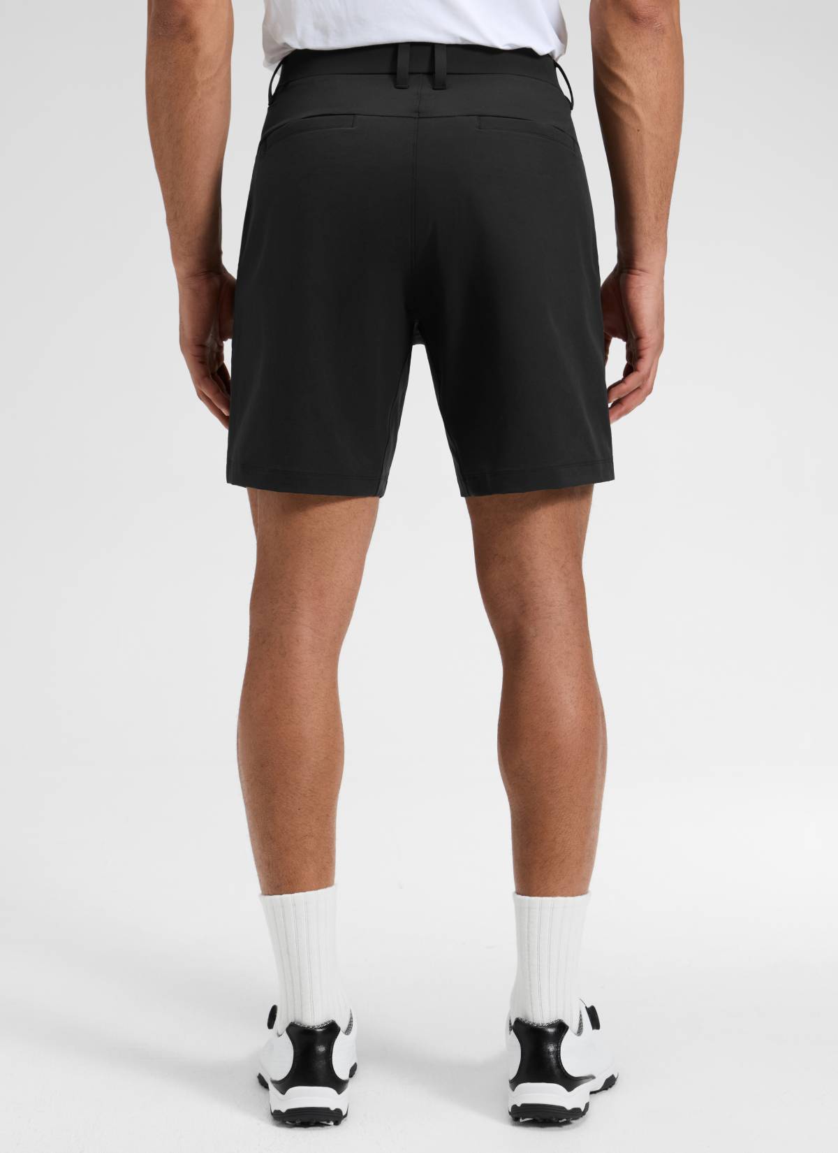 CRZ YOGA Men's BreezeLite Lightweight Golf Mid Rise Pocket Shorts 7