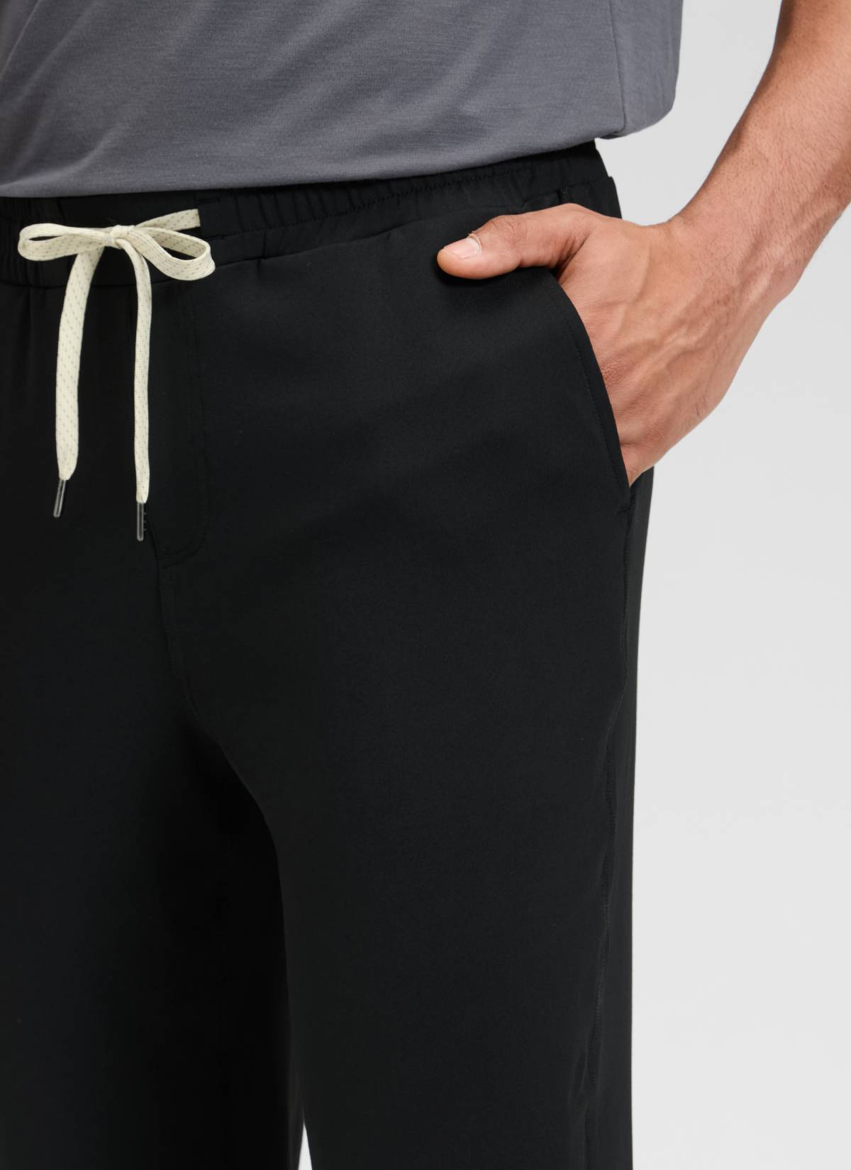 CRZ YOGA Men's Workout Casual Mid Rise Drawstring Pocket Jogger 29