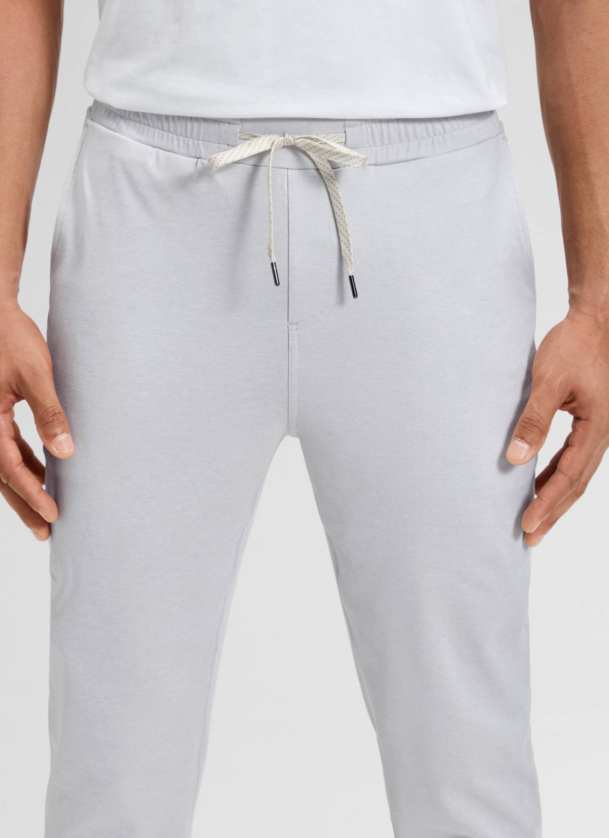 CRZ YOGA Men's Workout Casual Mid Rise Drawstring Pocket Jogger 29