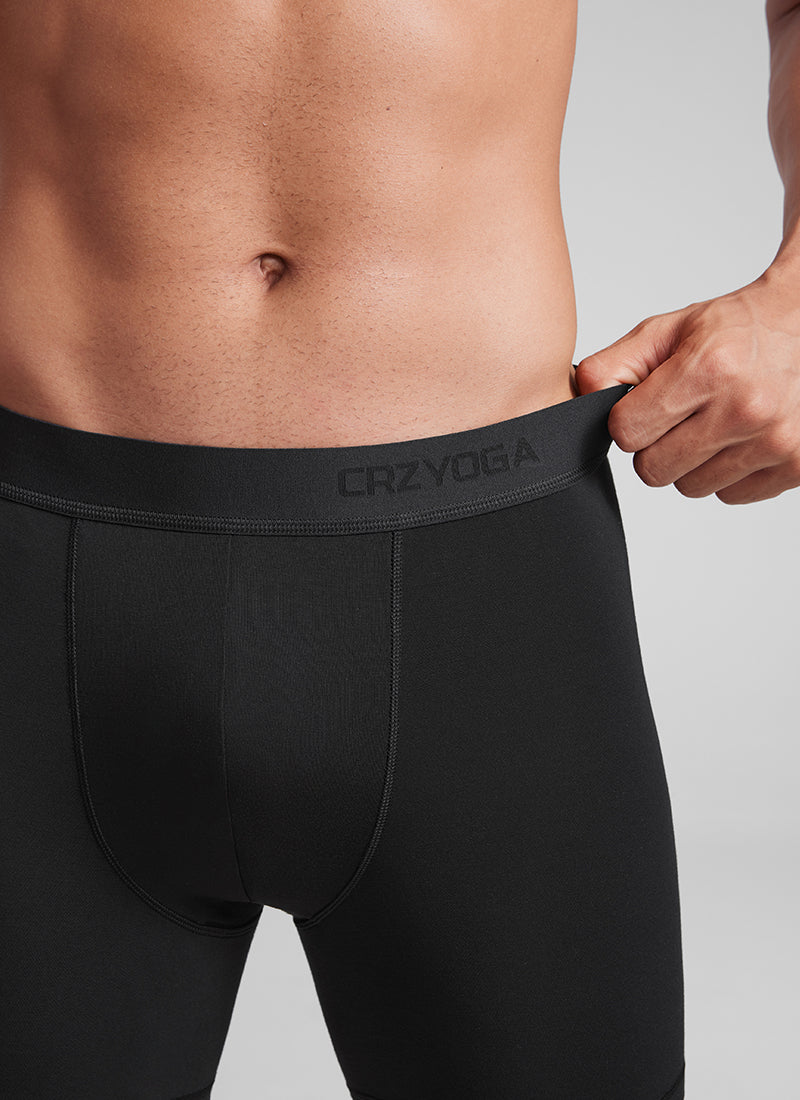 CYZ Men's Performance Boxer Briefs 2-Pack - Moisture Wicking Sport Underwear - View #4