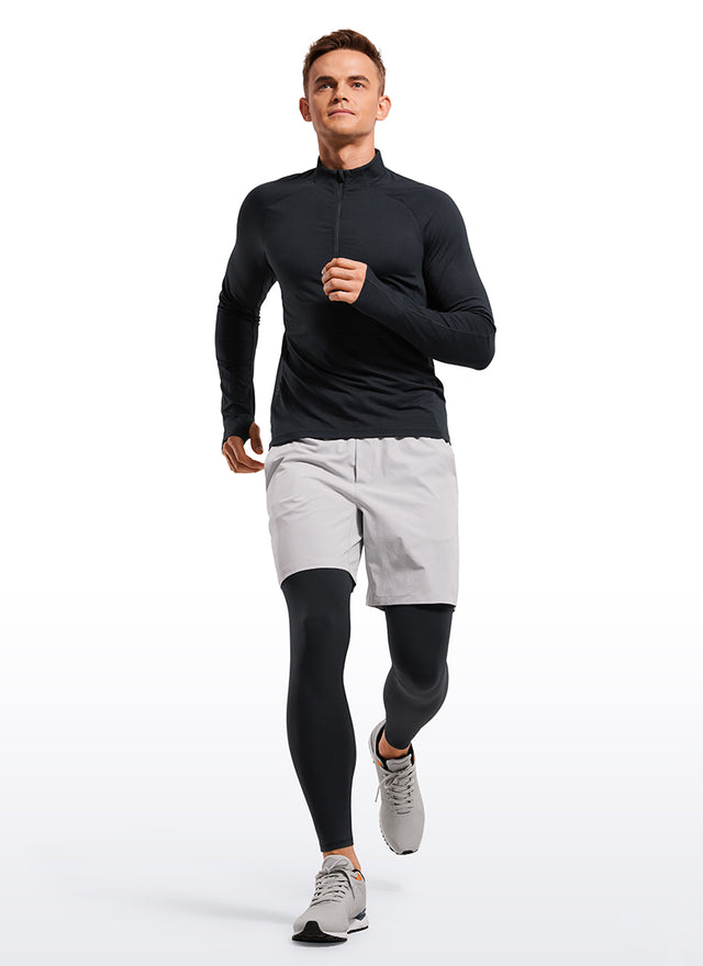 CRZ YOGA Butterluxe Mens Tights Leggings with Pockets 27