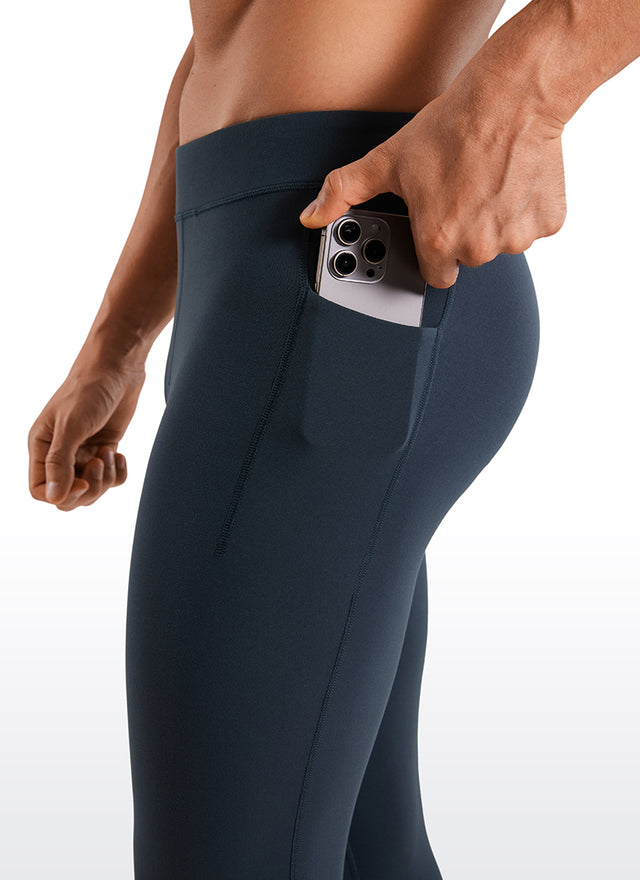 CRZ YOGA Butterluxe Mens Tights Leggings with Pockets 27