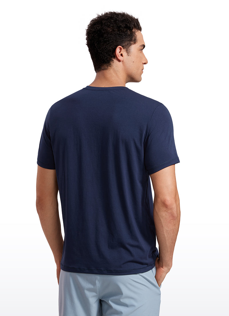 Quick Dry High Crewneck Short Sleeves Shirts