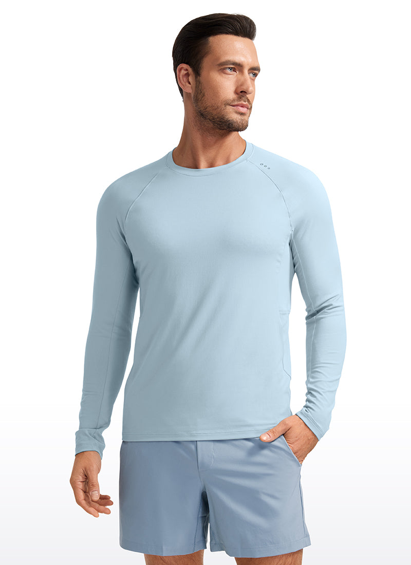 Brushed Slim-Fit Long Sleeve