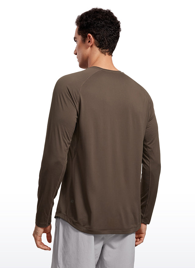 Lightweight Rounded Scallop Bottom Long Sleeves