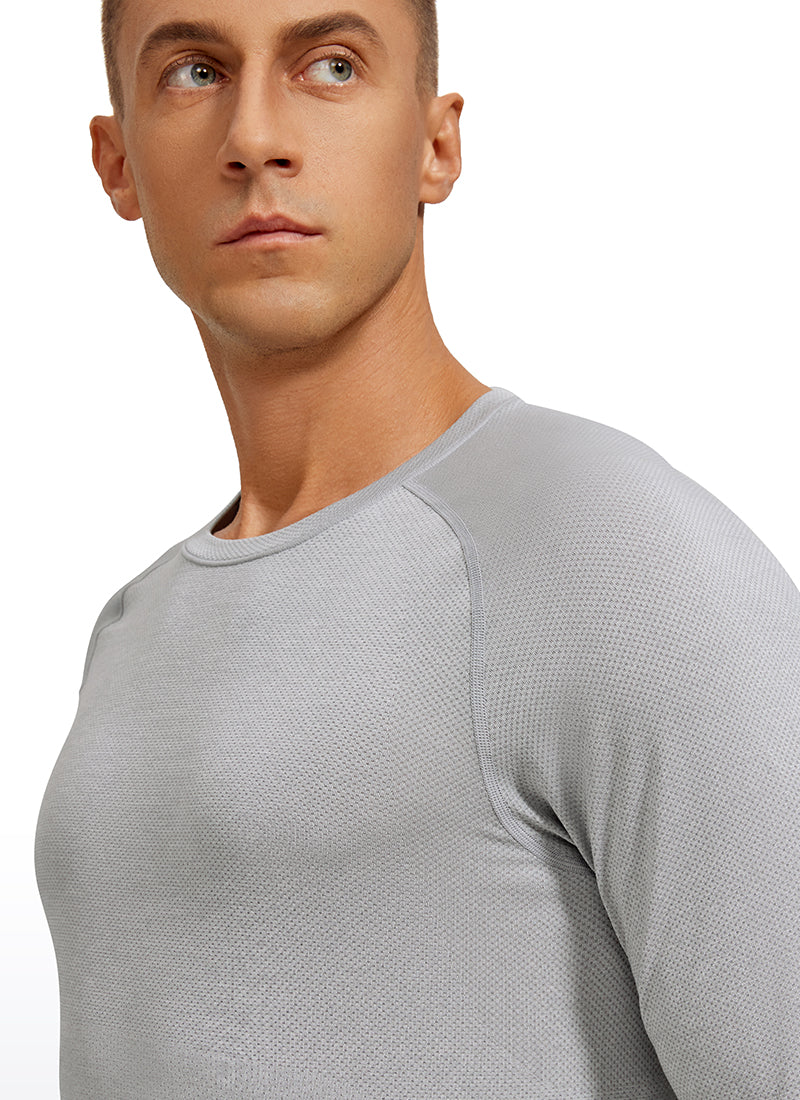 Speedy Seamless Raglan Long Sleeves Slim Fit