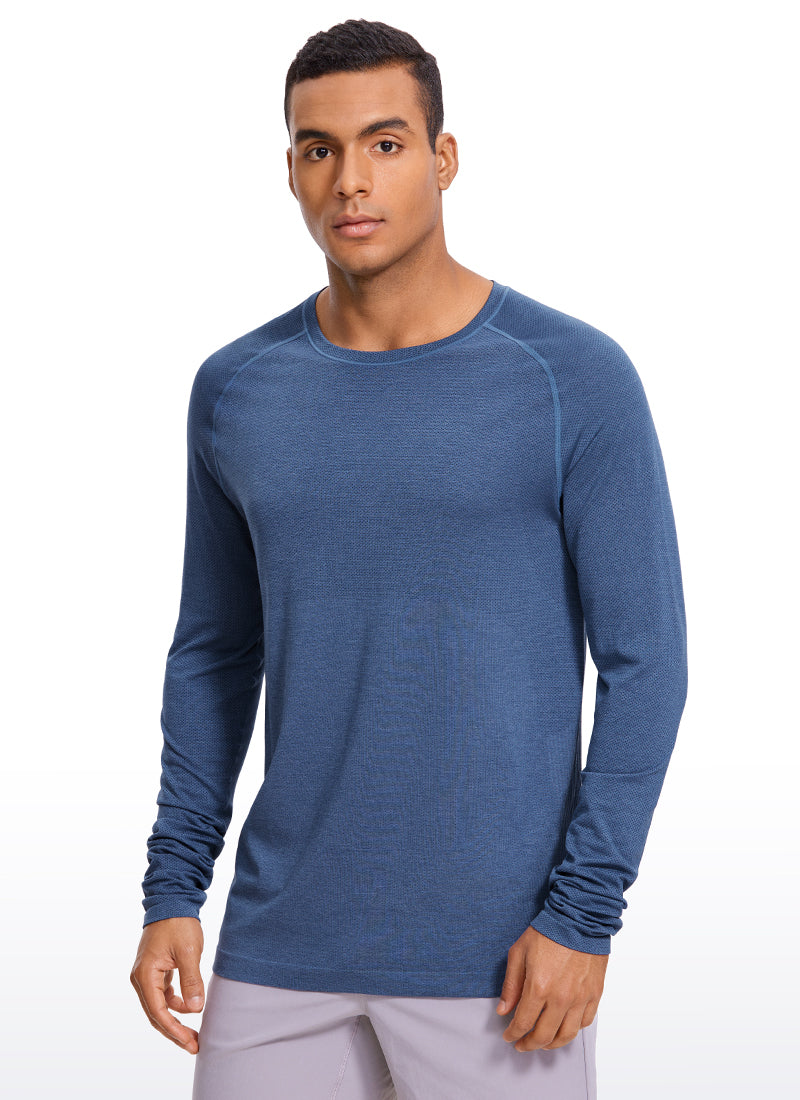 Speedy Seamless Raglan Long Sleeves Slim Fit