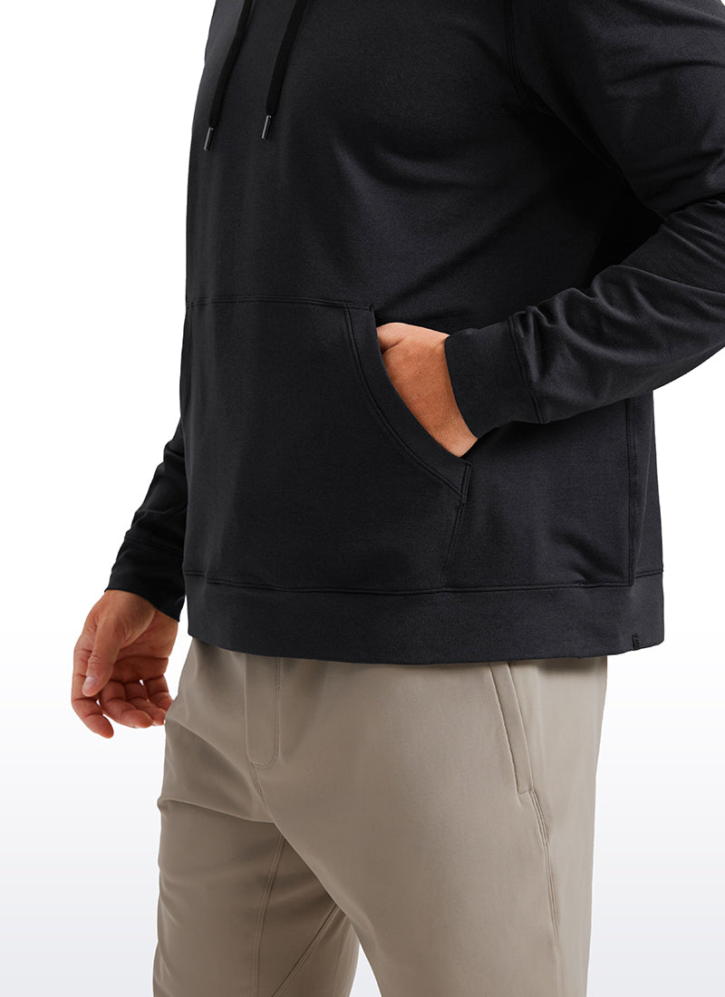 Lightweight Pullover Hoodie Long Sleeve with Pocket