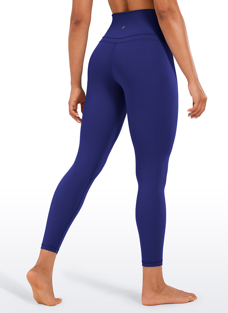 ★andar★ Full & Beach 25-part leggings pants Clare High Waist Rigor 7/8 - Indigo/White – SPLITS59