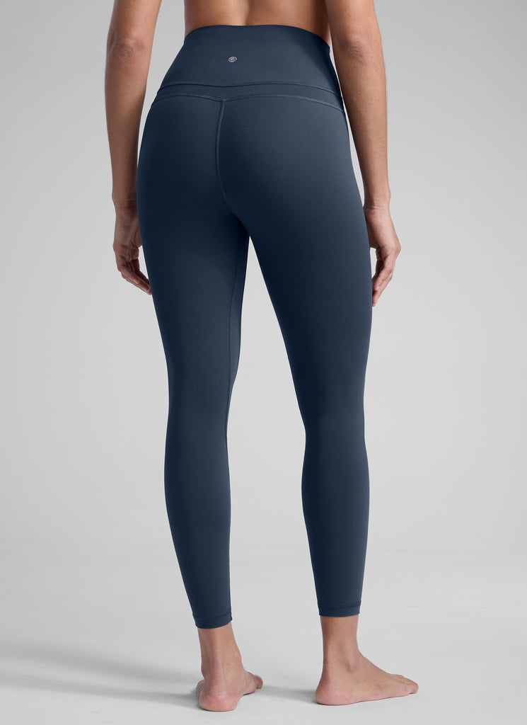 CRZ YOGA Women's Yoga Train High Rise Nakedfeel Leggings 25" 7/8 Pants Twilight Blue