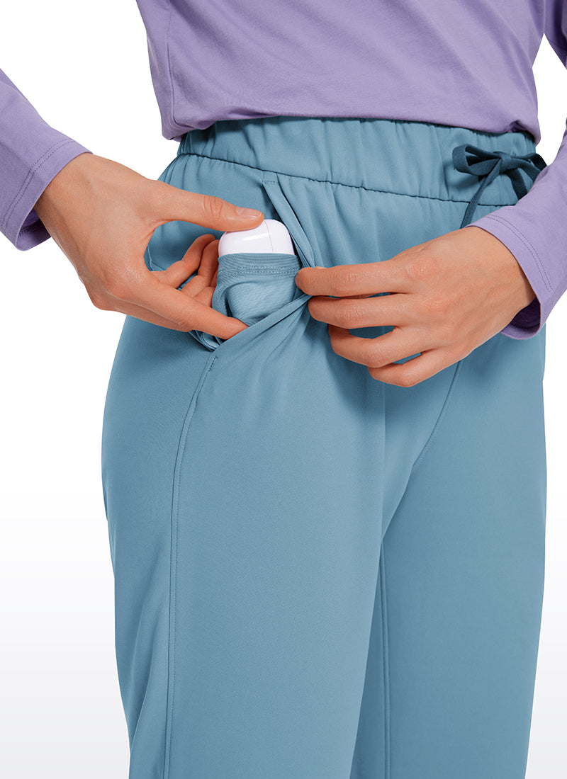 Stretch Drawstring 7/8 Pocket Pant 27''