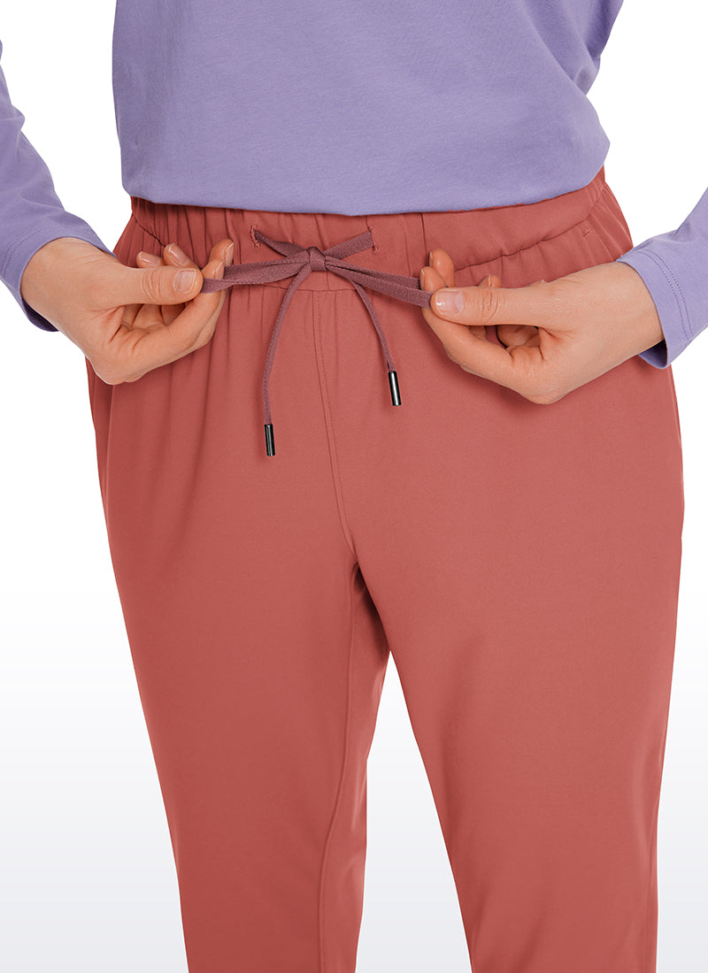 Stretch Drawstring 7/8 Pocket Pant 27''