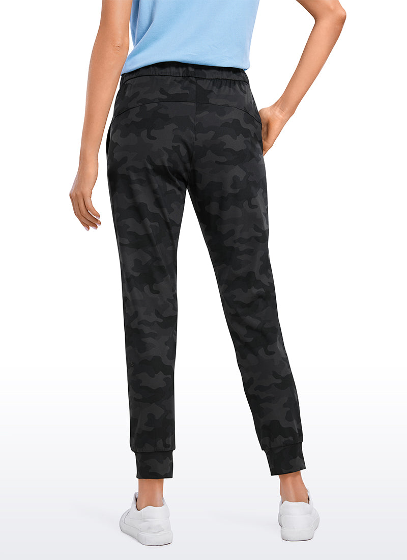 Stretch Drawstring Jogger with Pockets 27''