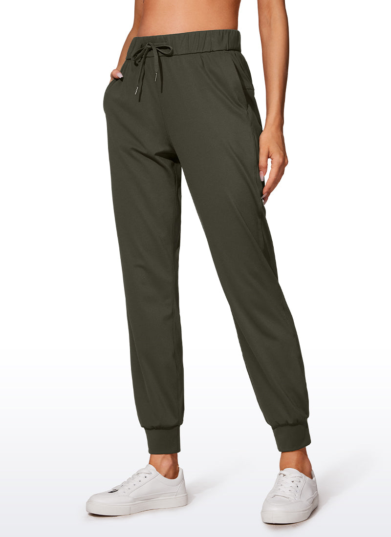 Stretch Drawstring Pocket Jogger 27''