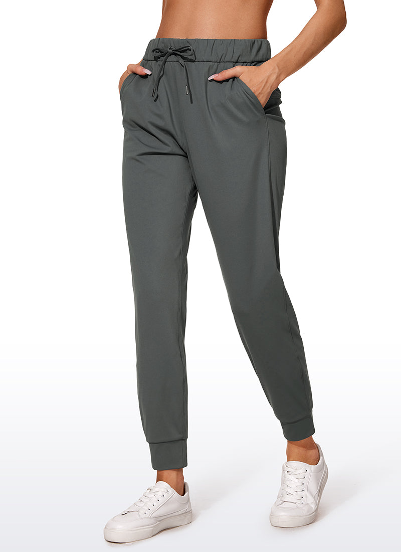 Stretch Drawstring Jogger with Pockets 27''