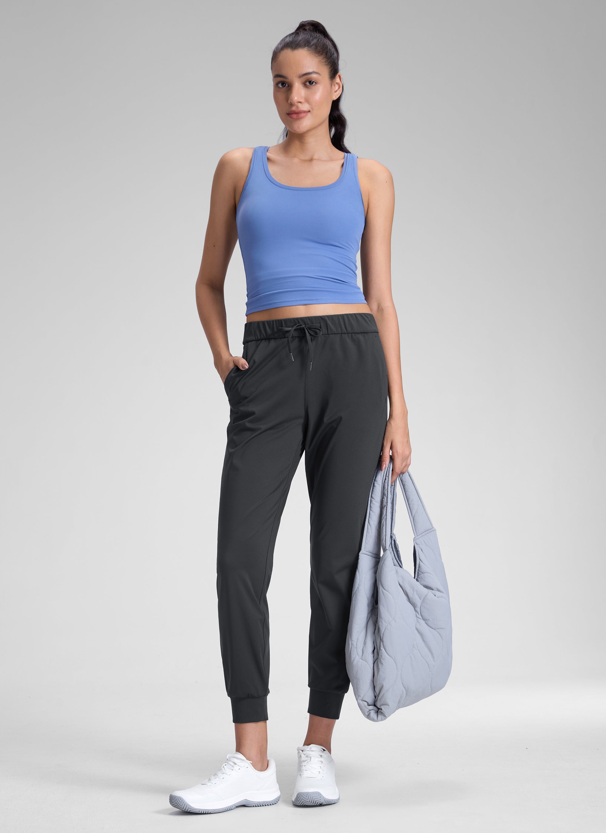 Stretch Drawstring Pocket Jogger 27''