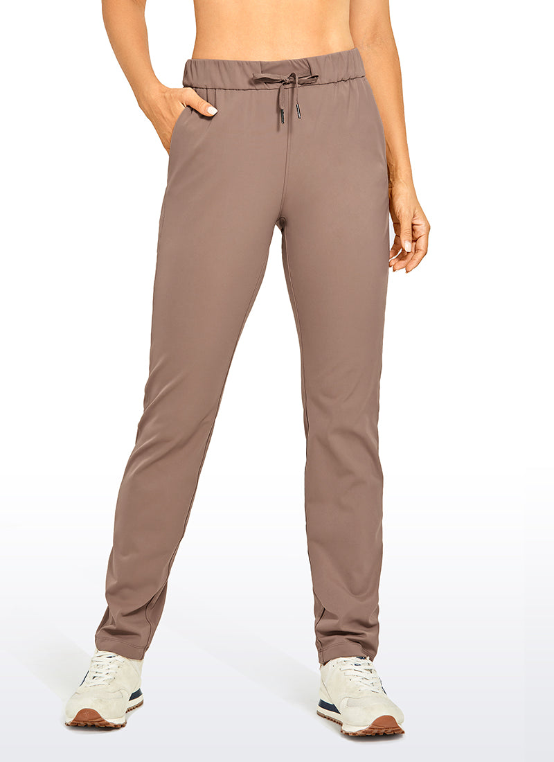 Stretch Drawstring Pocket Pant 31''