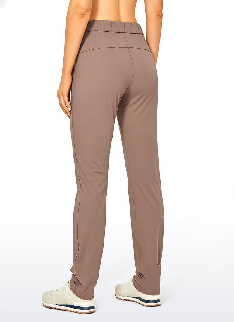 Stretch Drawstring Pocket Pant 31''