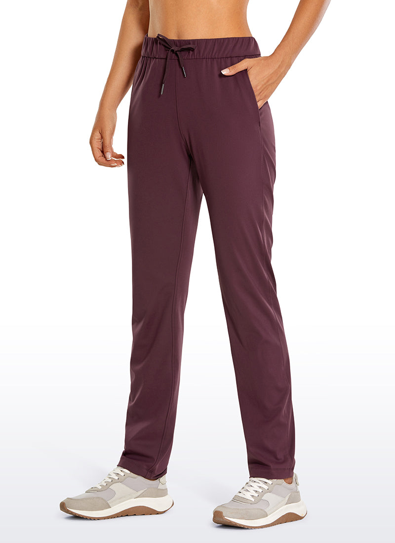 Stretch Drawstring Pocket Pant 31''