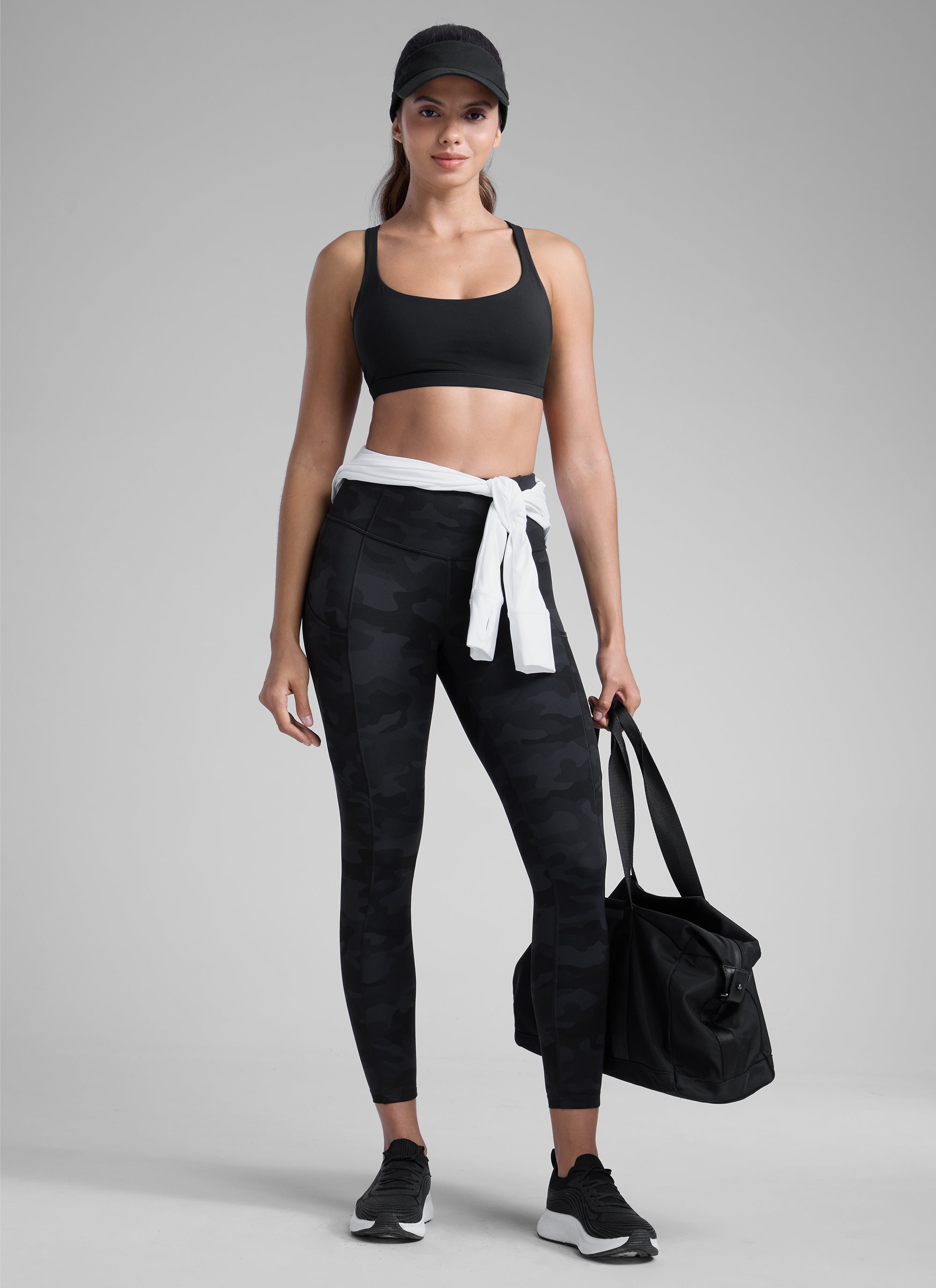 CRZ YOGA Women's Yoga Train High Rise Nakedfeel Pocket Leggings 25