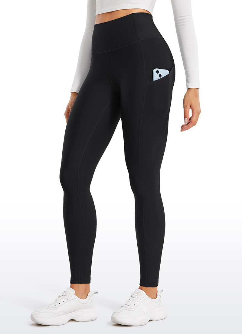 Thermal Fleece Lined Pocket Legging 28''