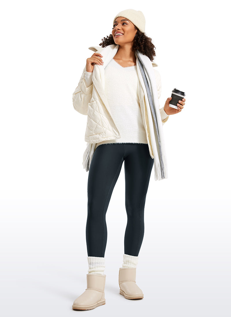 Thermal Fleece Lined Pocket Legging 28''