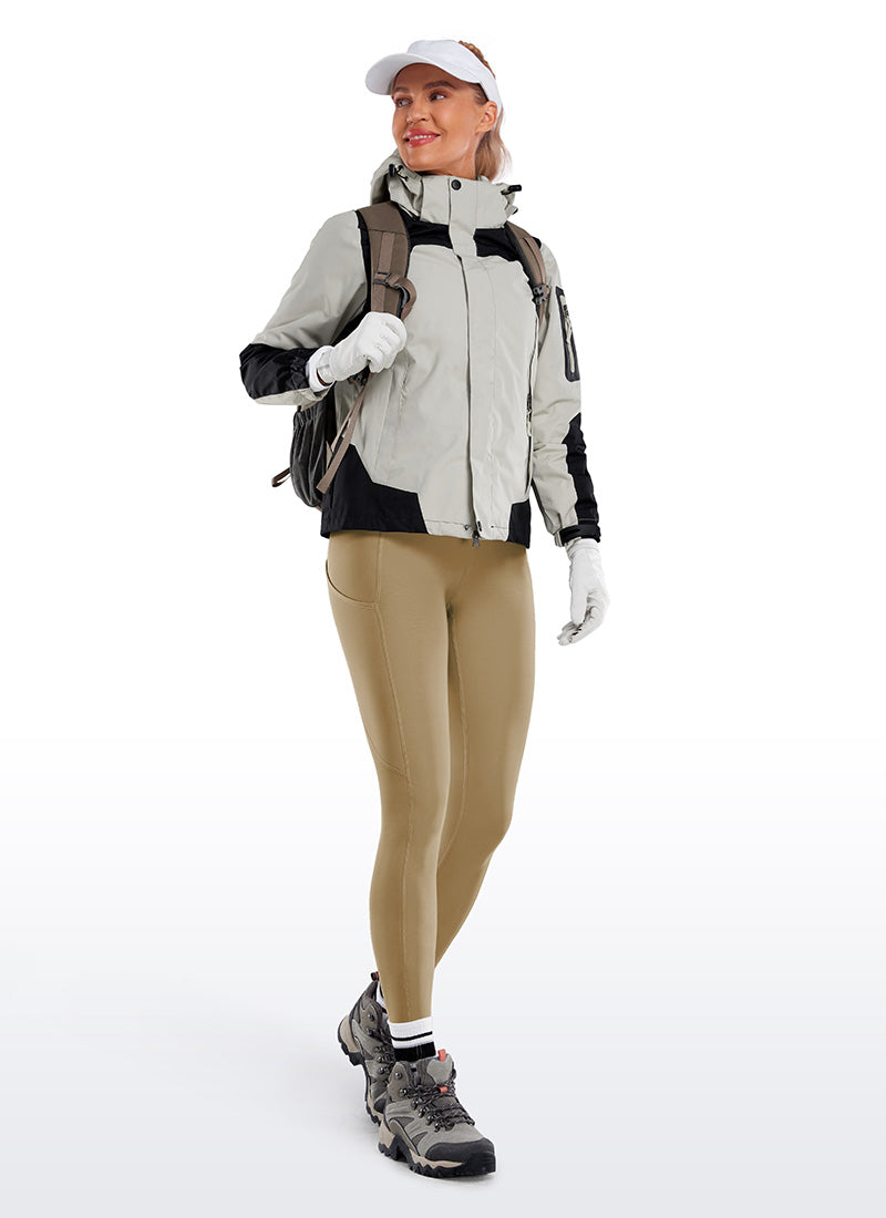 Thermal Fleece Lined Pocket Legging 28''