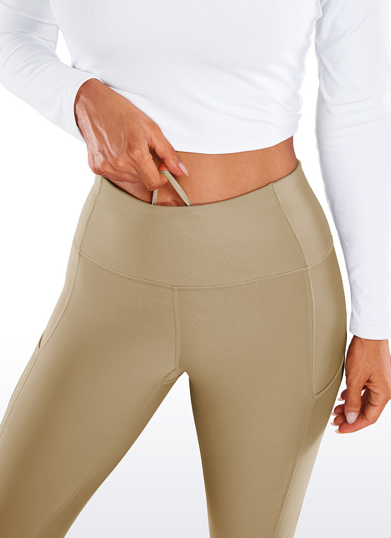 Thermal Fleece Lined Pocket Legging 28''