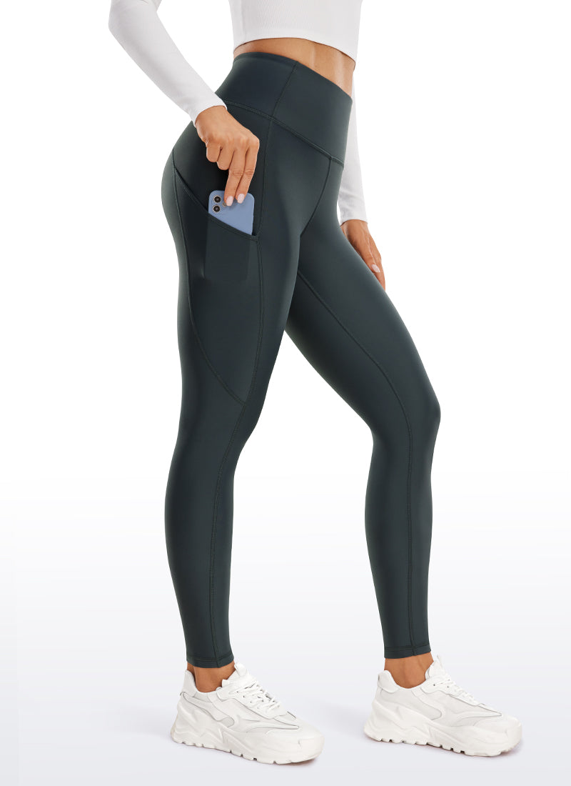 Thermal Fleece Lined Pocket Legging 28''