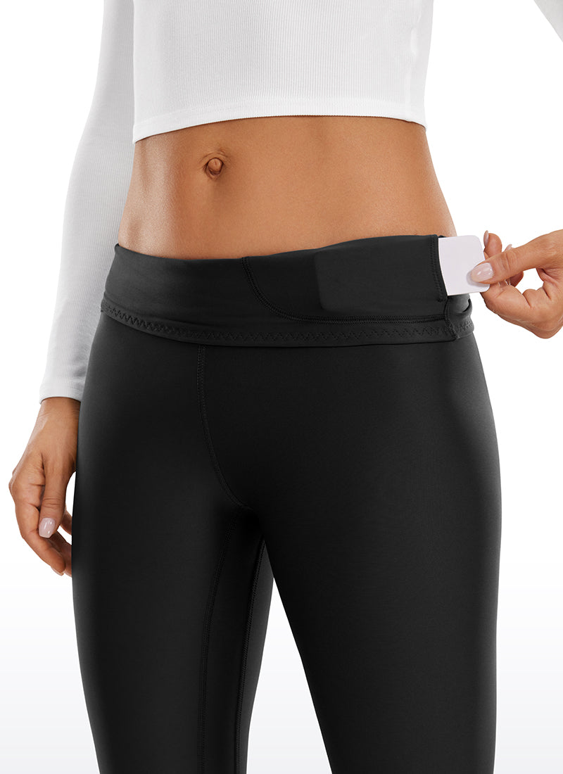 Thermal Fleece Lined Leggings 28''