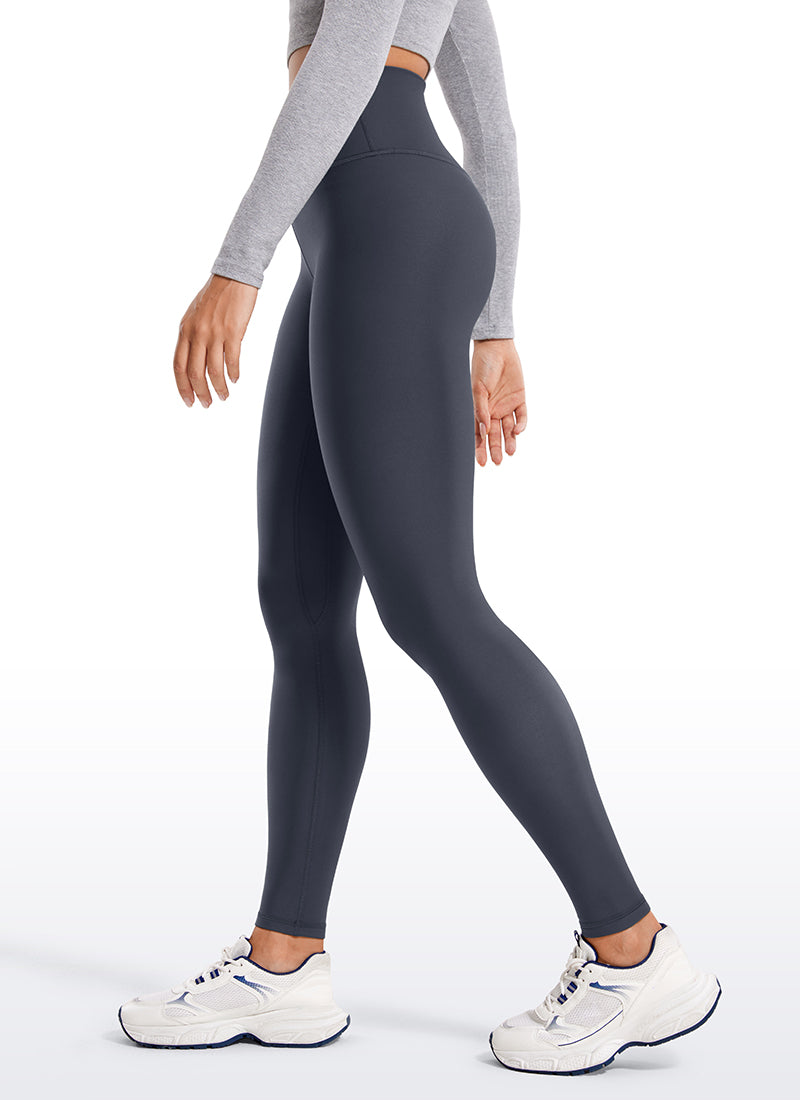 CRZ YOGA Leggings Mujer Cintura Alta Pantalones Deportivos Cuero Sintético leggings-64cm CRZ YOGA Leggings Mujer Cintura Alta Pantalones Deportivos Cuero Sintético leggings-64cm