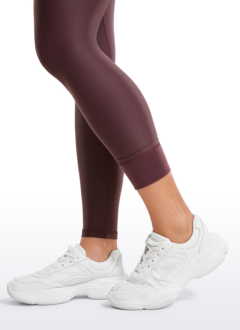 Thermal Fleece Lined Leggings 28''