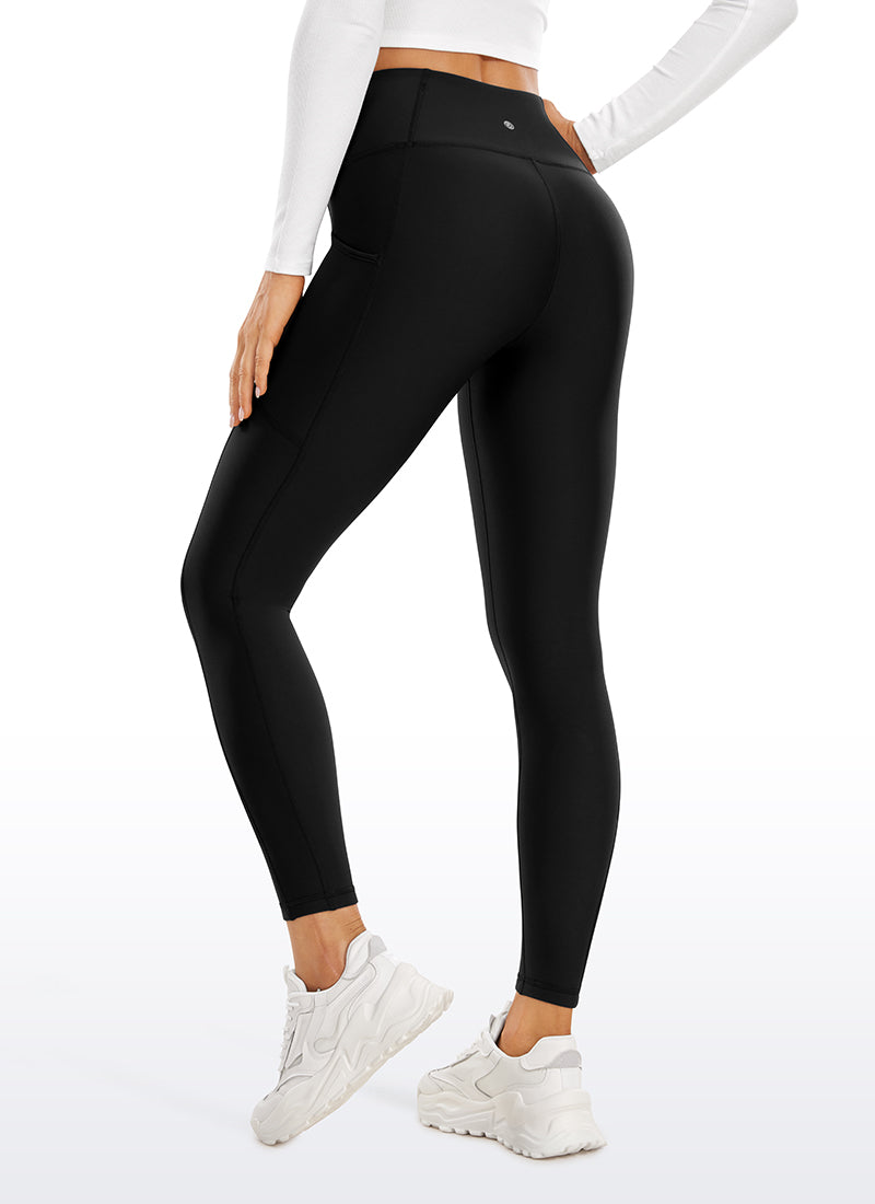 Thermal Fleece Lined Pocket Legging 25''