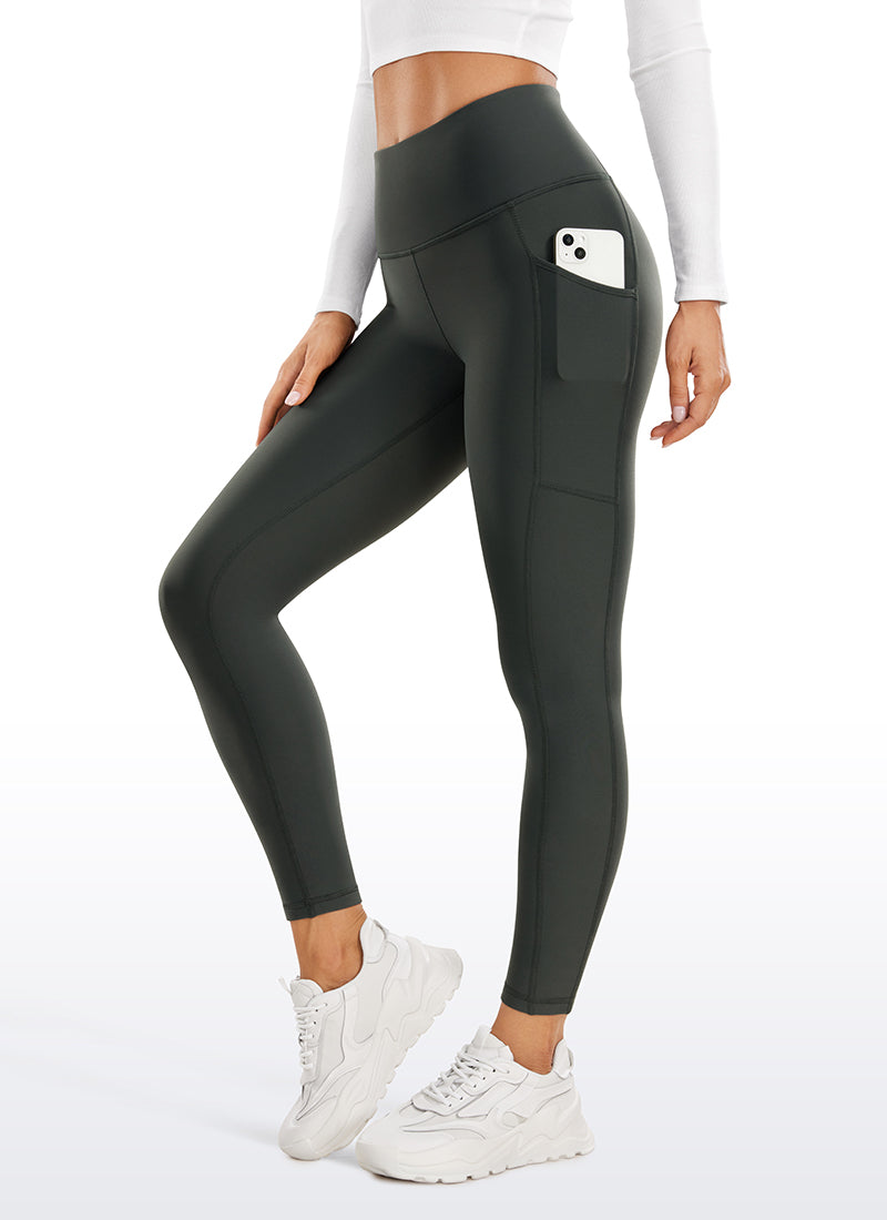 Thermal Fleece Lined Pocket Leggings II 25''