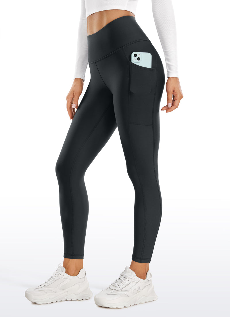 Thermal Fleece Lined Pocket Leggings II 25''