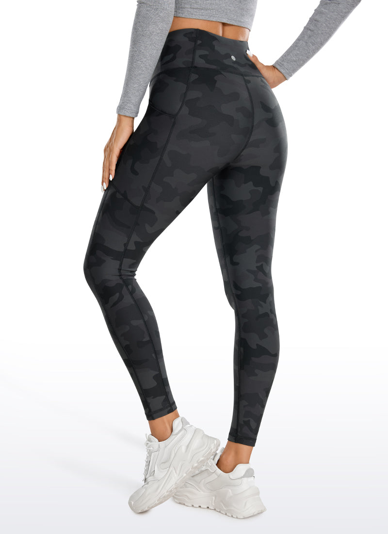Thermal Fleece Lined Pocket Legging 25''