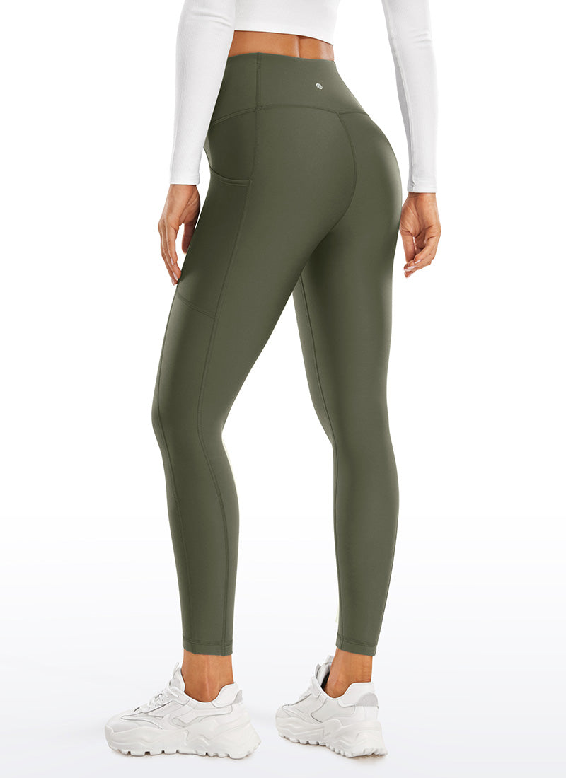 Thermal Fleece Lined Pocket Legging 25''
